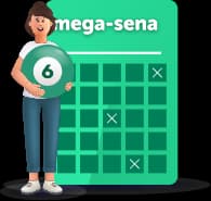 Mega-sena: Aposte Online em nossos Bolões