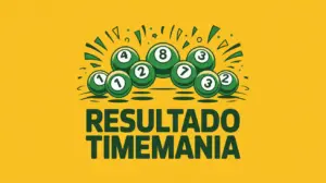 Resultado do concurso da TImeMania